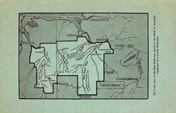 Map of the East Kimberley district