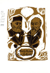 Moritz Michaelis and Isaac Hallenstein