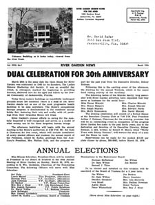 River Garden News